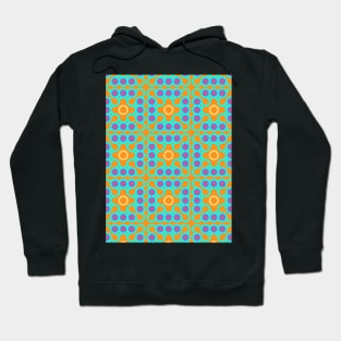 Metal Balls Geometric Shape Pattern Hoodie